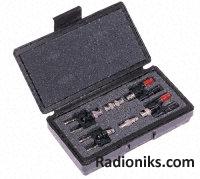 Pomona BNC-4mm plug/skt adaptor kit of 6