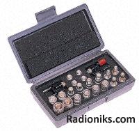 Pomona series5 coax univ 4mm adaptor kit