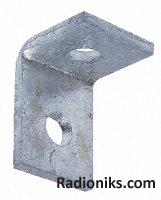 Galvanised steel 2 hole r/a bracket,14mm (1 Pack of 10)