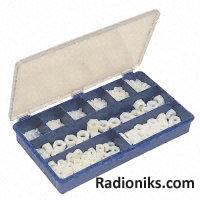 650 piece nylon metric nut kit