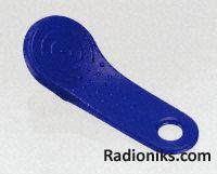 Blue snap-in iButton fob, DS9093AB+