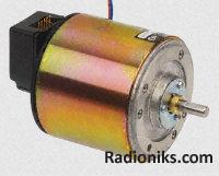 DC servomotor w/encoder,1600rpm 24V 9Ncm