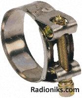 Wide band hose bolt clamp,162-174mm dia (1 Pack of 2)