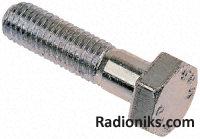 Hexagon head high tensile bolt,M8x100mm (1 Box of 50)