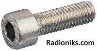 A4 s/steel skt head cap screw,M12x50mm (1 Bag of 10)