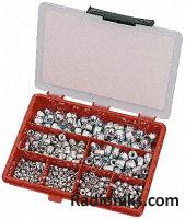 ISO metric Zn plated steel dome nut kit (1 Kit of 1)