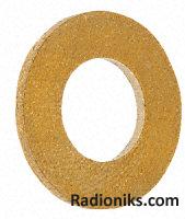 ISO metric copper sealing washer,M3 (1 Bag of 250)