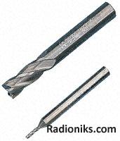 DIN6527 carbide end mill,1mm dia 4 flute