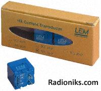 HXcurrent transducer w/PCB insertion,10A