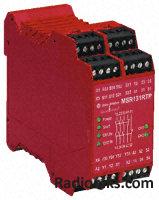 MSR131RTP safety relay,230Vac 3NO 1NC