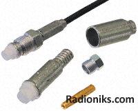 FME crimp straight jack-RG58 cable,50ohm