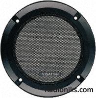 Black plastic 4in round speaker grille