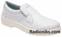 White casual industry safety shoe,Size 3