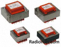 PCB mount transformer,2x0-12V 0.12A 3VA