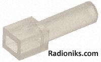 4.8mm receptacle Insulating sleeve (Each (In a Pack of 100))