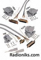 Male-male RS-232 cable kit,3m
