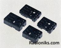 4 pole socket for 4PCO cradle relay