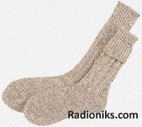 Boot socks,Grey fleek 8-11 size 3 pair (1 Bag of 3)