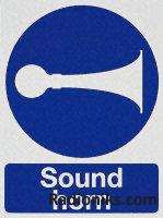 PVC label  Sound horn ,400x300mm