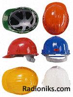 HDPE MARK II safety helmet,Yellow