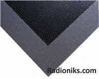 Eco dot flooring,Dark grey 25mx98cm roll