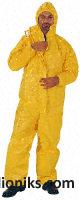 C chemical coverall,Yellow 36-39in chest