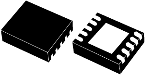 Li-Ion Charge Controller USB Temp. DFN10