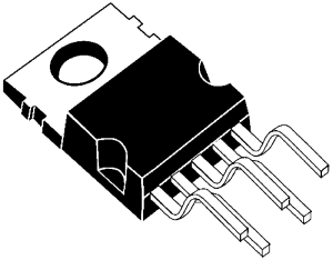 Single power op amp,LM675T TO220-5b