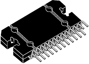 MOSFET Bridge Amp,4x 50W + HSD TDA7850