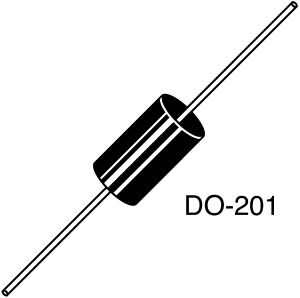 Schottky barrier diode,1N5822RLG 3A 40V