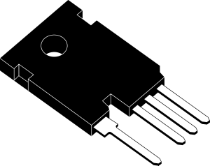 ESBT transistor 4A 1700V STC04DE170HV
