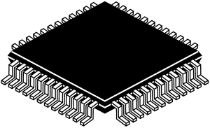 IC,Microcontroller,8bit,XC886,8051-core,32KB Flash,5V,SSC,UART,USART,CORDIC,JTAG,TQFP48