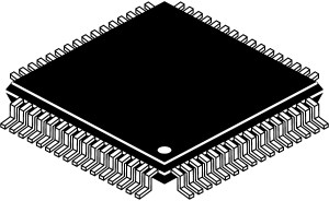 IC,Microcontroller,16-bit,XC164SM,20MHz,32KB,Flash,LQFP64