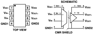 VDE 0884 high CMR opto-isolator,HCPL7800