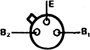 Unijunction transistor,2N2646 TO18