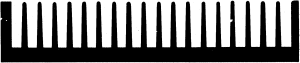 Heat sink,0.33deg C/W 250x200x40mm 2230g