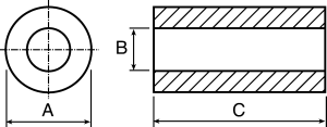 2631665702 EMI suppression bead,225ohm