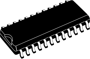 24bit A-D converterADS1211U SOIC24 1ksps