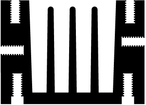 Heatsink,45.4x50x32.7mm KD/B/50