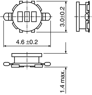 Power inductor VLP4614T 2.7uH 1.43A (1 Pack of 5)