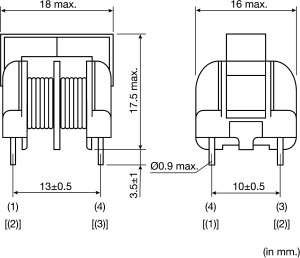 Choke 220UH 300Vac 1.5A