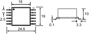 1:1:1:1:1:1 switching transformer SPT01