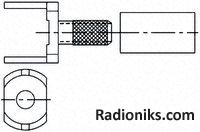 Board Mount Cable Termination Crimp