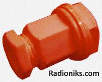 Red HexHead IP55 7-10.5mm cablegland,M20 (1 Pack of 100)