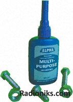 Alpha-A Multi-Purpose Thread Locker 50ml