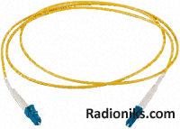 LC-LC patchlead OS1 Simplex Yellow 1m