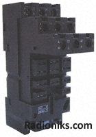 Plug in relay socket,separate cntcts,10A