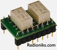 PCB relay, 2A 5Vdc coil - pin16 +ve