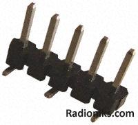 SINGLE ROW SMT HEADER - 40 W GOLD PLATED