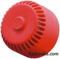 RoLP Maxi sounder 105dB, red shllw base